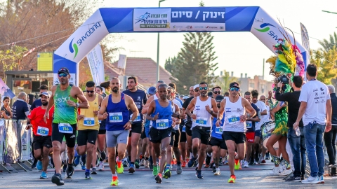 רצים בשביל הגיבורים: חצי מרתון אופקים חוזר בפעם השלישית